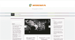 Desktop Screenshot of interstaff.pl